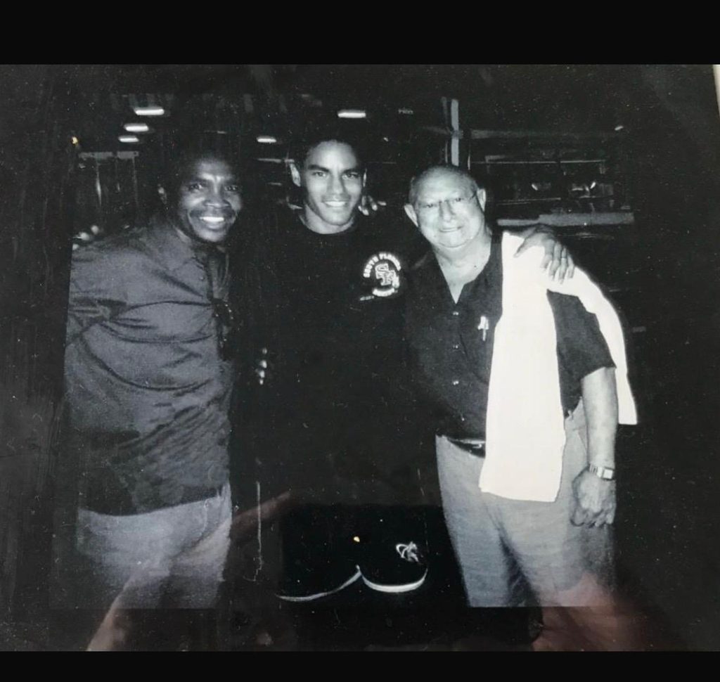 Victor Sanchez, boxing coach at LTE Wellness Club, in his South Florida Boxing days